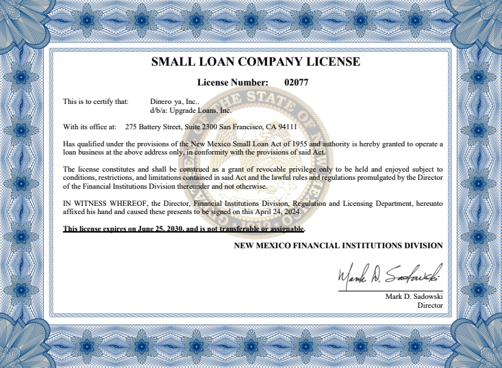 Licencia de Funcionamiento